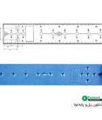 شابلون راهنمای ریل و لولا فانتونی A302