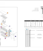 راهنمای نصب پروفیل آلومینیومی شلف مشکی مات فانتونی I266 تا I260