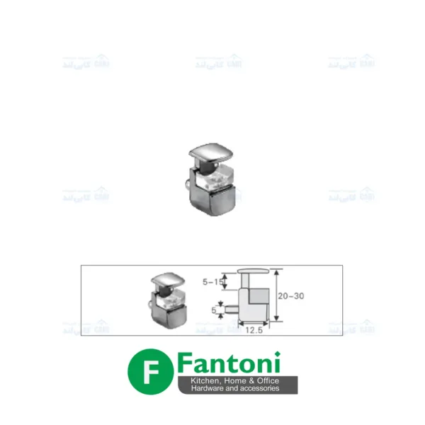 بست نگهدارنده شیشه مدل A2 فانتونی M331