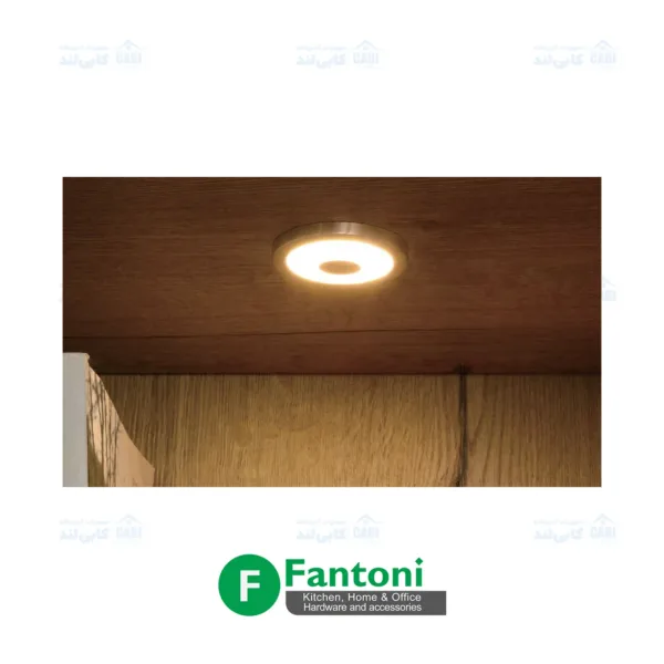 چراغ LED گرد سه تایی دکوراتیو روکار 6W فانتونی N680