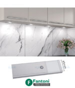 چراغ LED مستطیلی تخت زیر سقفی با دکمه مکانیکی 2.3W فانتونی N679