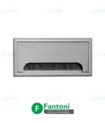 قاب داکت برق رومیزی کوچک 160*80 PVC بدون سوکت سیلور فانتونی T370