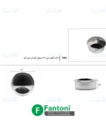 داکت کابل سری F3 سیلور آنودایز فانتونی T382