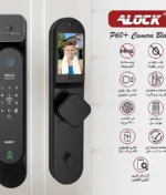 دستگیره چشمی دار و قفل اثر انگشتی دیجیتال ALOCK مدل P60+ Camera B 2023