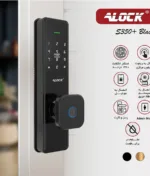 قفل اثر انگشتی دیجیتال آنلاین ALOCK مدل S350+ Black