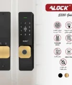 قفل اثر انگشتی دیجیتال ALOCK مدل S350 Gold