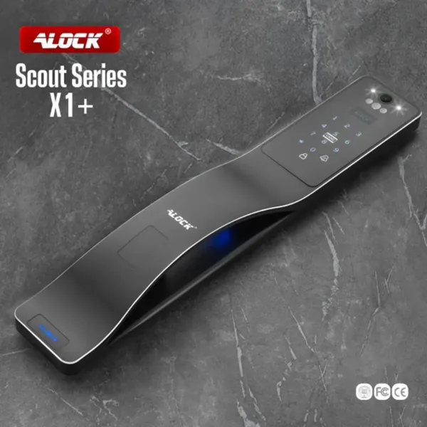 قفل اثر انگشتی دیجیتال و دستگیره تشخیص چهره ALOCK مدل Scout series (X1+)